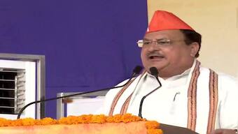 BJP chief Nadda launches Gujarat 'Gaurav Yatra', says it's to establish India's pride