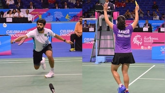 National Games 2022: B Sai Praneeth, Aakarshi Kashyap clinch badminton singles titles