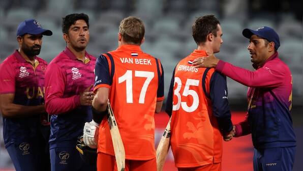 T20 World Cup: Netherlands come out on top in thriller against UAE