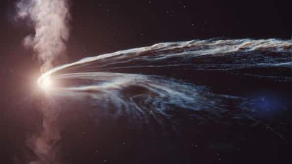For the first time, a black hole was caught "burping out" remnants of a star it devoured