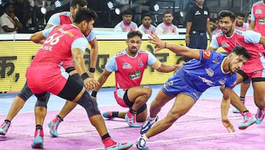 Pro Kabaddi League 2022: U Mumba, Jaipur Pink Panthers win