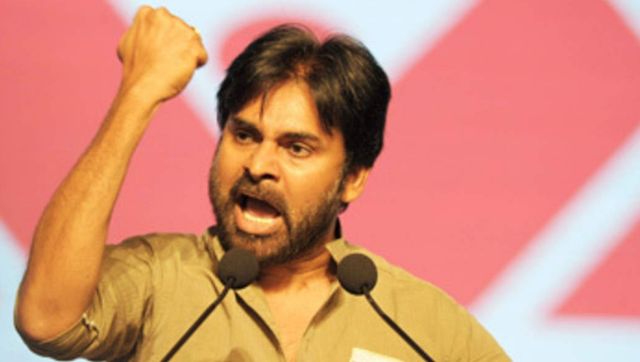 WATCH: With chappal in hand, Pawan Kalyan warns YSRCP 'goons' over 'package star' taunt WATCH: With chappal in hand, Pawan Kalyan warns YSRCP 'goons' over 'package star' taunt