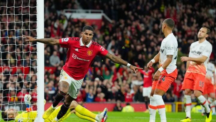 Premier League: Marcus Rashford's 100th Manchester United goal sinks West Ham; Arsenal thump Nottingham Forest to go top Premier League: Marcus Rashford's 100th Manchester United goal sinks West Ham; Arsenal thump Nottingham Forest to go top