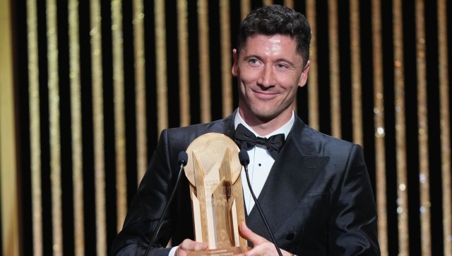 Robert Lewandowski wins Gerd Mueller Trophy for top scorer Robert Lewandowski wins Gerd Mueller Trophy for top scorer