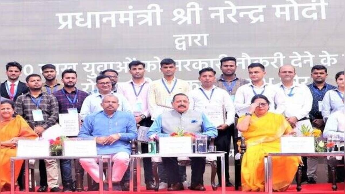 Over 75,000 get govt jobs at Rozgar Mela; MoS Jitendra Singh says PM Modi constantly sought to create employment