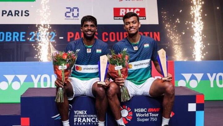 Chirag Shetty-Satwiksairaj Rankireddy, Sankar Muthusamy receive Rs 5 lakh each from BAI for title successes