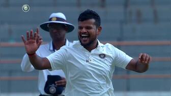 Irani Cup: Saurabh Kumar's all-round display helps Rest of India tighten grip on Saurashtra on Day 2