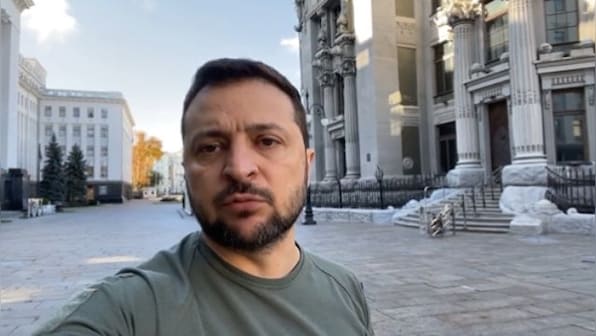 Watch: Ukraine after Russia rains missiles in wake of Kerch bridge bombing; Zelensky gives message