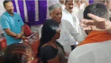 Karnataka minister V Somanna slaps woman, video goes viral