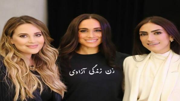 Meghan Markle shows her support for Iranian women by wearing 'Women, Life, Freedom' t-shirt