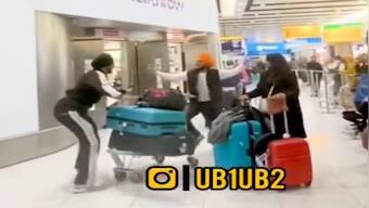 Watch video: Man joyfully welcomes friend with Bhangra at Heathrow Airport