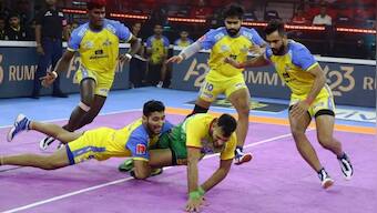 Pro Kabaddi 2022: Himanshu steals show as Tamil Thalaivas beat Patna Pirates; Dabang Delhi defeat Haryana Steelers