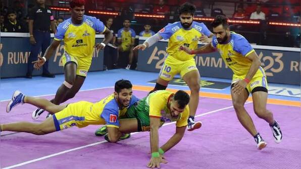 Pro Kabaddi 2022: Himanshu steals show as Tamil Thalaivas beat Patna Pirates; Dabang Delhi defeat Haryana Steelers