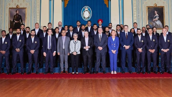 Watch: Team India receives warm welcome from Governor of Victoria ahead of T20 World Cup opener