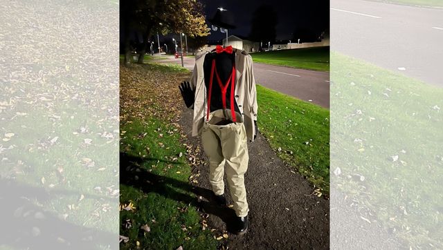 Woman creates spectacular 'Invisible Man'-inspired Halloween costume for son, internet baffled Woman creates spectacular 'Invisible Man'-inspired Halloween costume for son, internet baffled