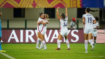 FIFA U-17 Women's World Cup: Melina Rebimbas nets brace as USA hammer debutants India 8-0 in opener