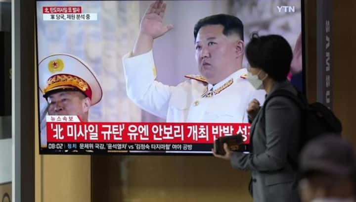 North Korea fires two ballistic missiles, slams US carrier deployment