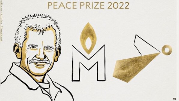 Why was a Russian organisation awarded the Peace Nobel with a Belarusian activist and a Ukraine rights group?