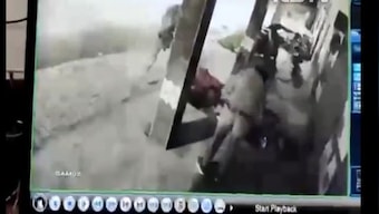 Kanpur cop steals mobile phone of homeless man sleeping on footpath, watch video