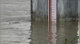 Brahmaputra's water level rises in Assam's Dibrugarh due to incessant heavy rainfall