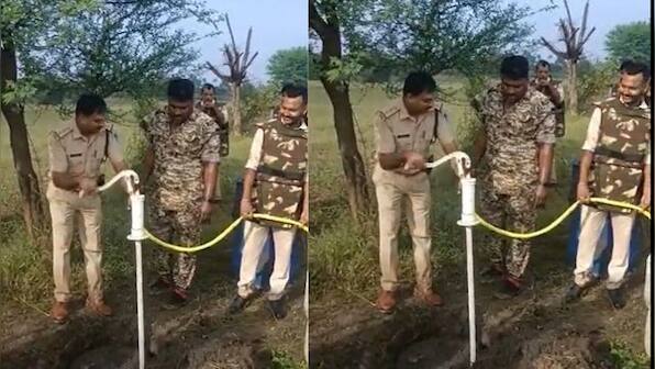 Watch: MP village turns tipplers' heaven, handpump pours out liquor