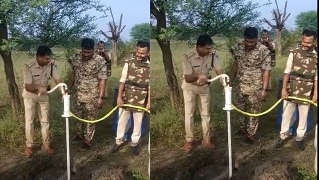 Watch: MP village turns tipplers' heaven, handpump pours out liquor Watch: MP village turns tipplers' heaven, handpump pours out liquor