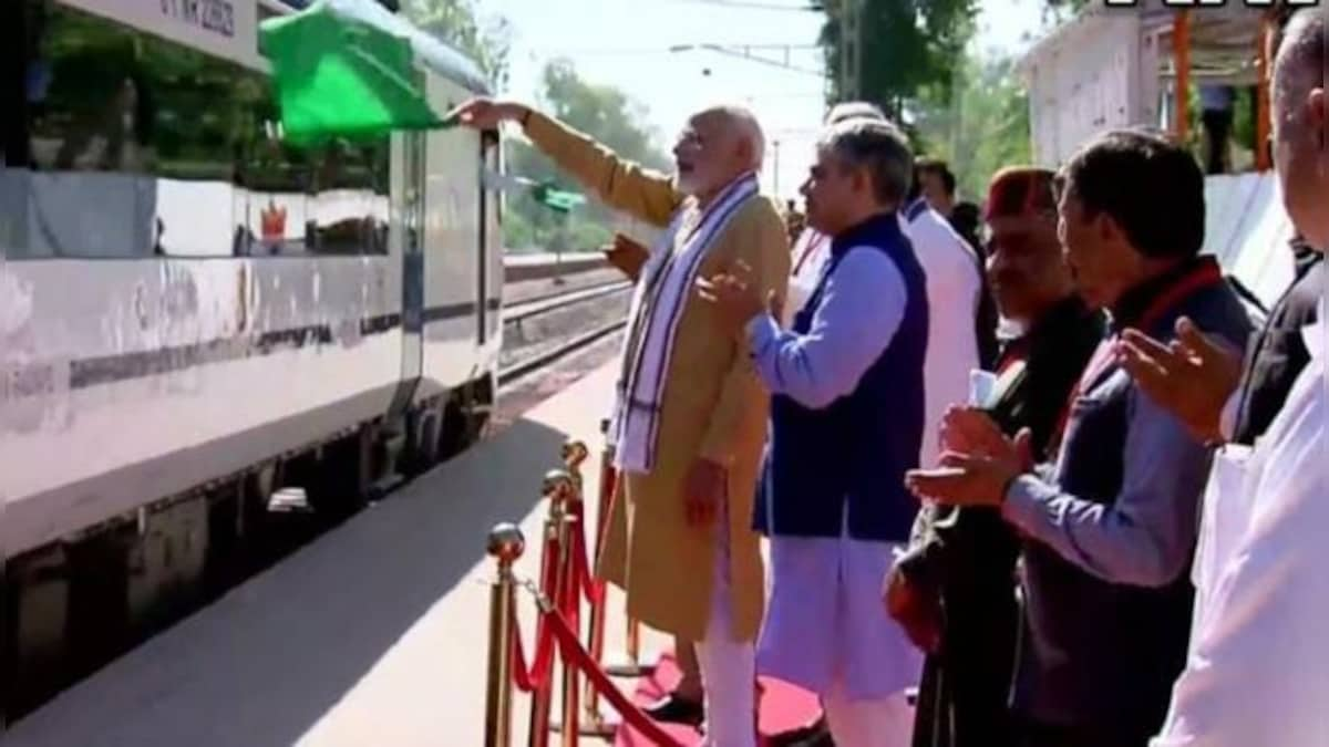 PM Modi flags off Vande Bharat Express from Himachal’s Una