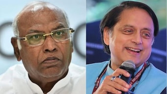 Congress President Election: Party members choose between Mallikarjun Kharge and Shashi Tharoor for president