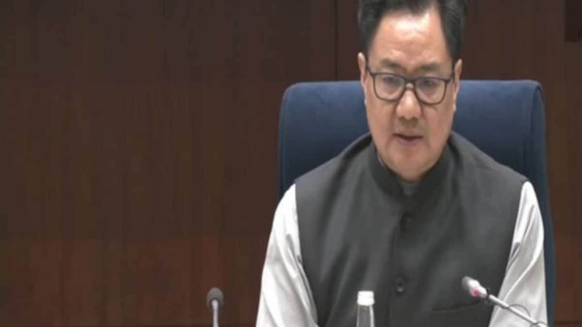 Legal terminology to be made available in regional languages in searchable format: Law Minister Kiren Rijiju