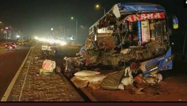 Gujarat: Six killed,15 injured after bus rams into trailer on Ahmedabad-Mumbai national highway