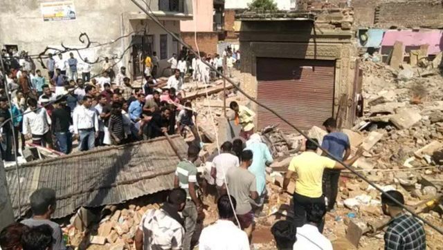 MP: Explosion in Diwali Firecrackers lead four persons to death, six injured; house collapsed MP: Explosion in Diwali Firecrackers lead four persons to death, six injured; house collapsed