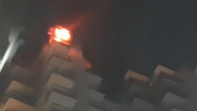 Greater Noida: Havoc among residents after 17th floor flat catches fire on Diwali night, reasons unknown Greater Noida: Havoc among residents after 17th floor flat catches fire on Diwali night, reasons unknown