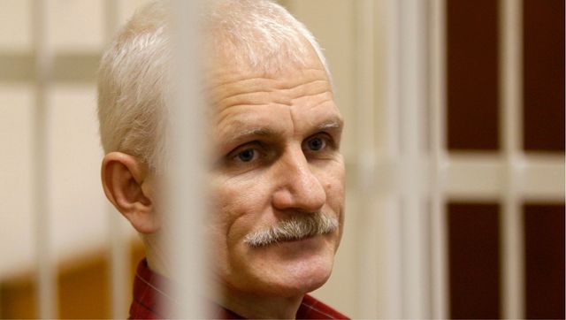 Belarus' Ales Bialiatski, Ukraine and Russian rights organisations win Nobel Peace Prize 2022 Belarus' Ales Bialiatski, Ukraine and Russian rights organisations win Nobel Peace Prize 2022