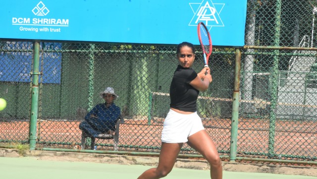 Vaishnavi Adkar, Vishnu Vardhan hog the limelight at Fenesta Open National Tennis Championships 2022 Vaishnavi Adkar, Vishnu Vardhan hog the limelight at Fenesta Open National Tennis Championships 2022