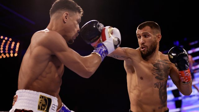 Vasiliy Lomachenko defeats Jamaine Ortiz in return from military service in Ukraine Vasiliy Lomachenko defeats Jamaine Ortiz in return from military service in Ukraine