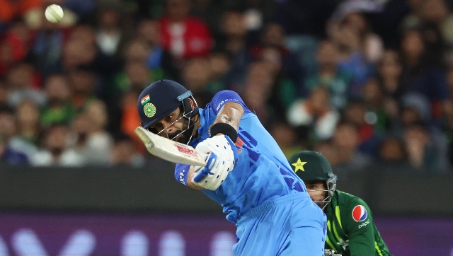 Virat Kohli racked up T20 World Cup records while teammates stumbled to get going Virat Kohli racked up T20 World Cup records while teammates stumbled to get going