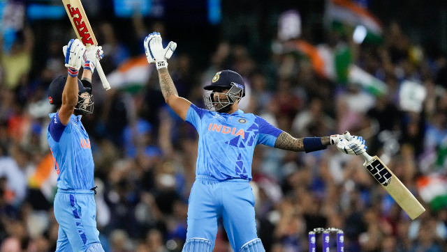 T20 World Cup: ‘Good things come in pairs’, Fans obsess over Kohli-SKY bromance as India defeat Netherlands T20 World Cup: ‘Good things come in pairs’, Fans obsess over Kohli-SKY bromance as India defeat Netherlands