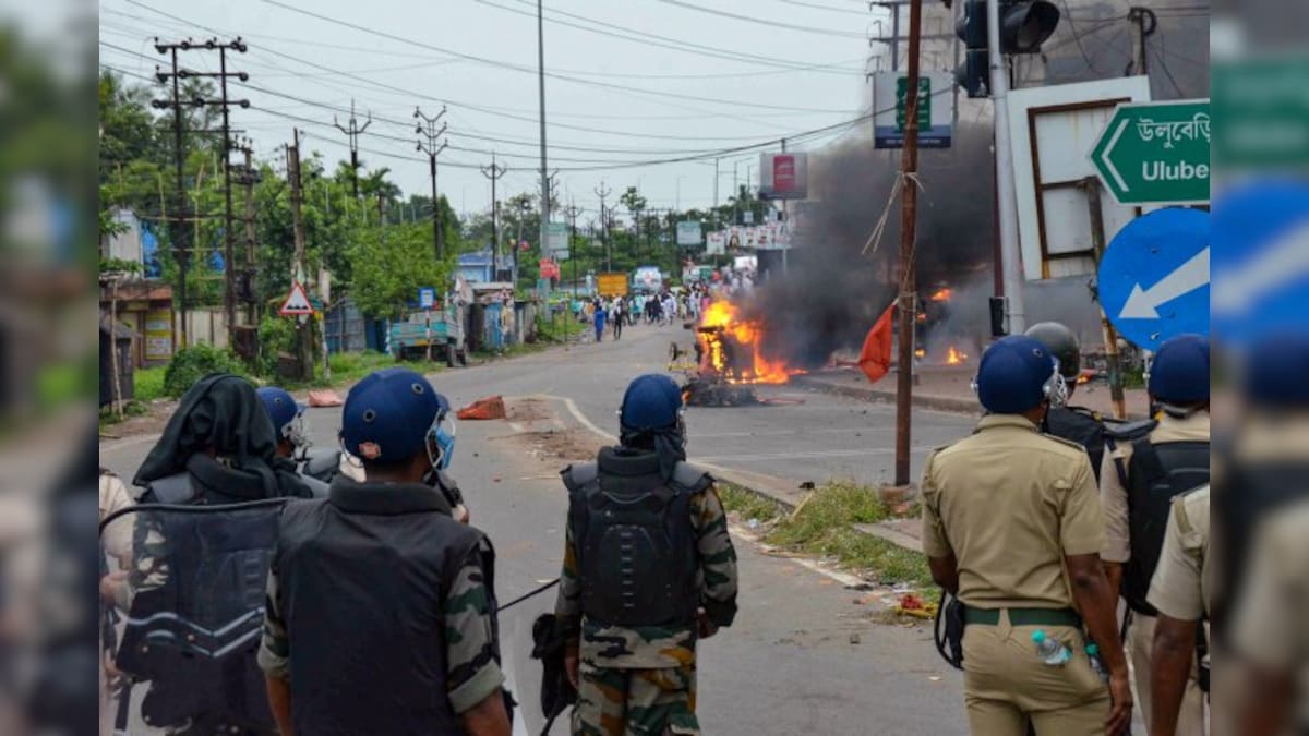 Kolkata: West Bengal BJP chief Sukanta Majumder detained on way to Mominpur, Ekbalpur