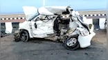 Double Jeopardy: On Bandra-Worli sea link speeding car pummeled into another crash, WATCH