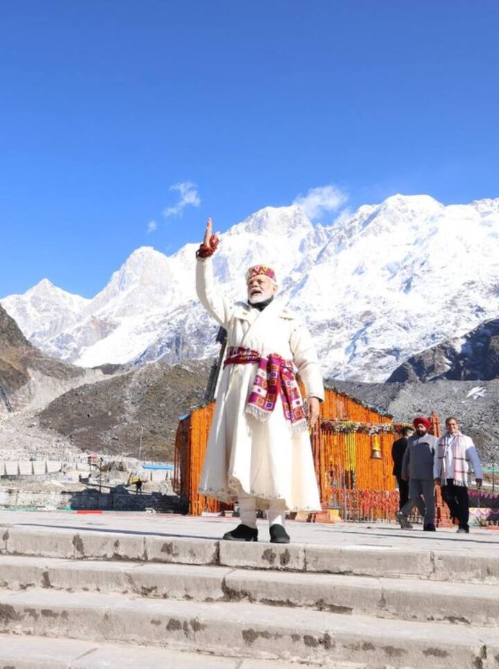 Spiritual Friday for PM Modi: In Uttarkhand, the first stop is Kedarnath Spiritual Friday for PM Modi: In Uttarkhand, the first stop is Kedarnath