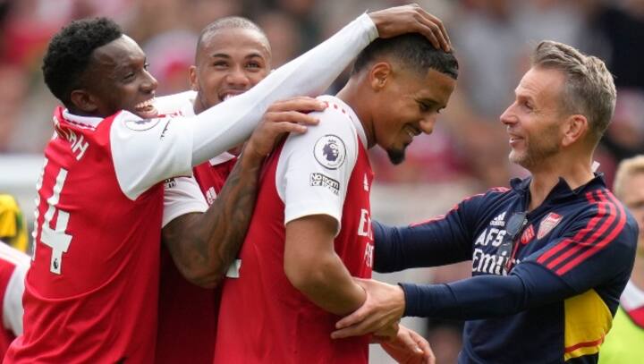 Premier League: Mikel Arteta urges William Saliba to focus on himself amid Virgil Van Dijk comparisons