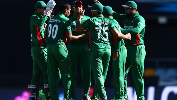 T20 World Cup: Bangladesh survive last over drama to claim thrilling win over Zimbabwe