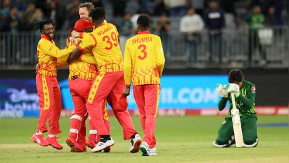 T20 World Cup: Zimbabwe win hearts on Twitter with thrilling win as ex-Pakistan cricketers slam Men in Green