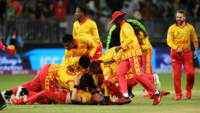 T20 World Cup: Fans in Harare break into wild celebrations after Zimbabwe stun Pakistan, watch T20 World Cup: Fans in Harare break into wild celebrations after Zimbabwe stun Pakistan, watch