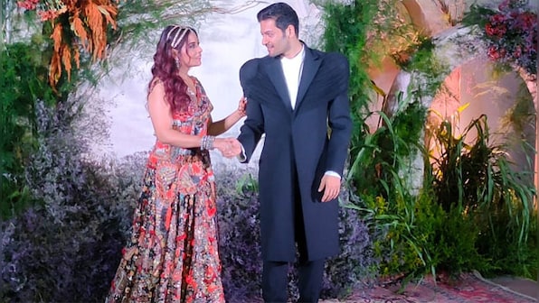 Richa Chadha and Ali Fazal look stunning as they host their Mumbai wedding reception