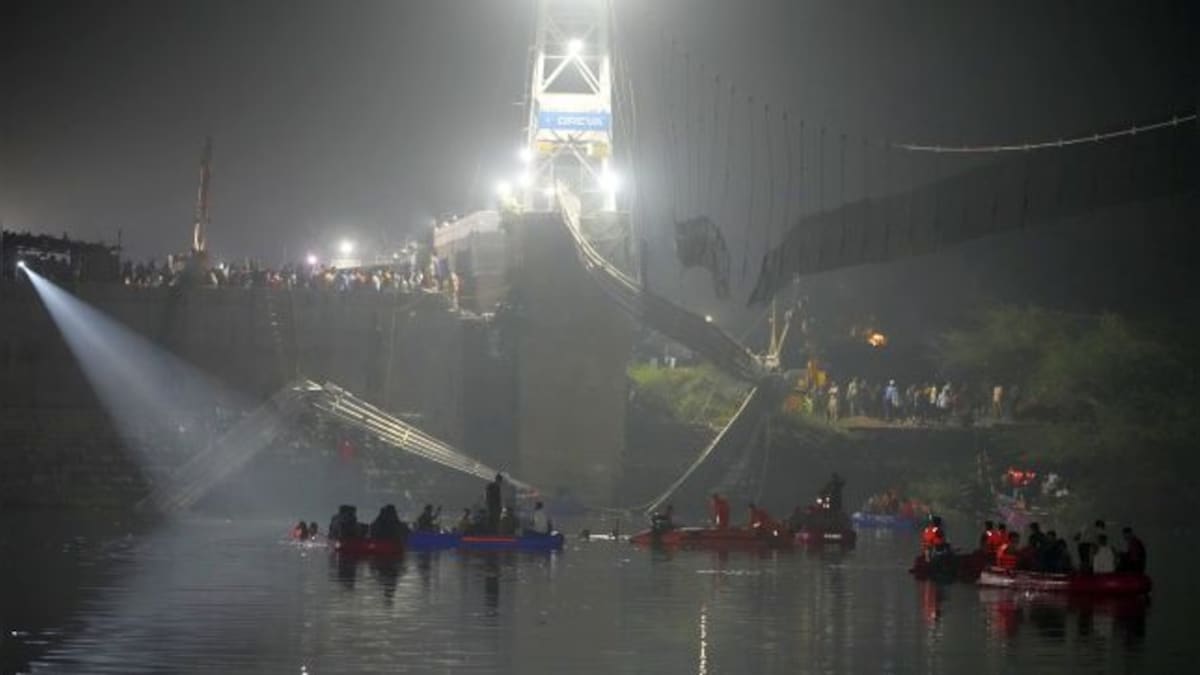 The 143-year-old history of the Morbi Bridge in Gujarat that collapsed killing 130 people