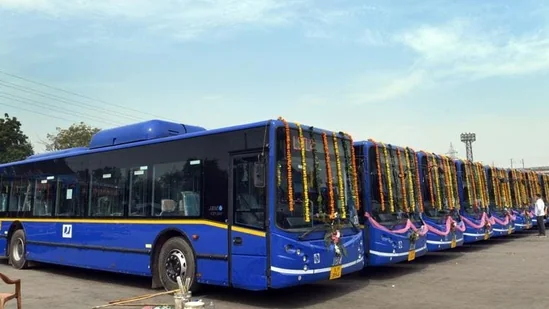 Panic buttons, CCTV cameras installed in newly inducted cluster buses in Delhi