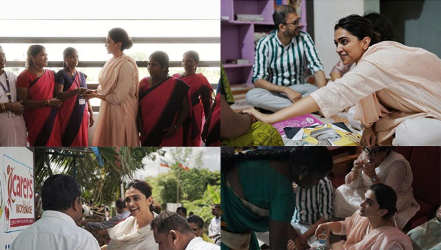 Deepika Padukone lends a helping hand to victims of mental illness with The Live Love Laugh Foundation in rural India Deepika Padukone lends a helping hand to victims of mental illness with The Live Love Laugh Foundation in rural India