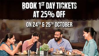 Drishyam 2: Ajay Devgn & team offer special Diwali bonus on October 24 & 25 with 25% off on ticket bookings for Nov. 18