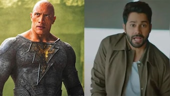 Varun Dhawan shares excitement for Dwayne Johnson's 'Black Adam', The Rock responds